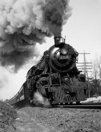 Vintage Steam Locomotive